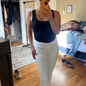 COPY - Banana Republic white Ryan style slim fit straight pants size 4